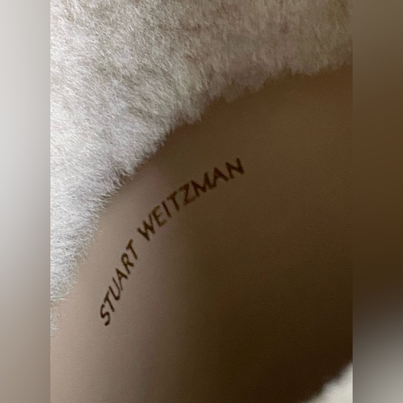 Stuart Weitzman NWOT Suede Shearling boots (Made in Spain) - Picture 13 of 13